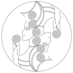 Queen, 2015, (digital målning)